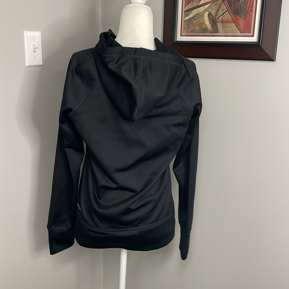 Nike Cincinnati Bengals NFL Zip Up Hoodie Womens Size Medium Dri Fit Lined Warm - Picture 4 of 5